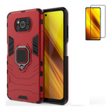 Para Xiaomi Poco X3 X3 Pro Funda Con Protector De Pantalla,