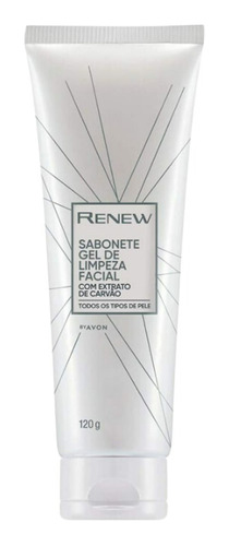  Renew Sabonete Gel De Limpeza C/ Extrato Carvão De Ativado