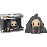 Figura De Acción  Daenerys Targaryen On Dragonstone Throne De Funko Pop! Television