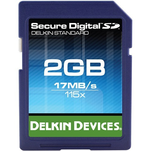 Memoria Sd 2gb Delkin / 115x