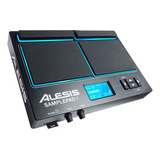 Pad Percussão Eletrônica Samplepad4 Alesis Midi Preto