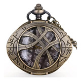 Relógio De Bolso Things Steampunk Agamotto Dr Strange