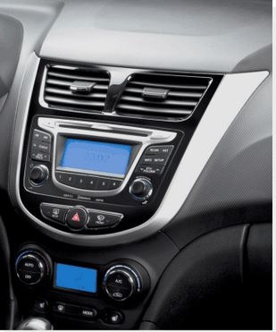 Kit Adaptacin Radio Dash Hyundai Accent Verna (10 - 17) Foto 2