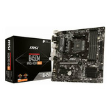 Msi Proseries Amd Ryzen 2ª Y 3ª Generación Am4 M.2 Usb 3