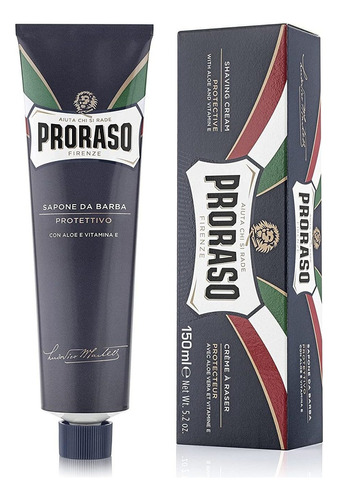 Proraso Crema De Afeitado, Protectora E Hidratante Con Aloe