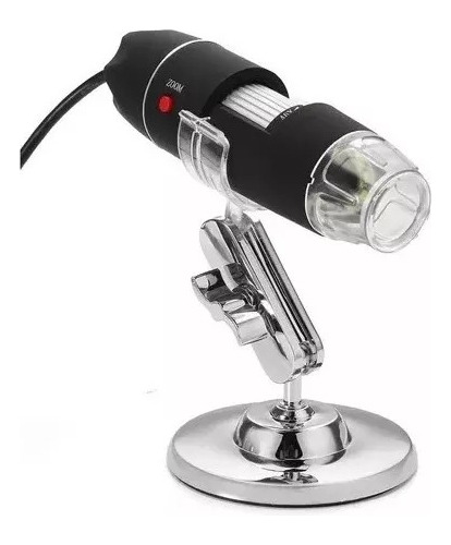  Microscopio Electrónico Luz Led 50x 500x Base Usb Portátil