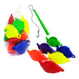 24 Peces Pesca Pez Juguete Didáctico Juegos Fiesta Marino