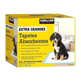 Pañal Entrenador Tapetes Perro Cachorro Kirkland 100 Pz 