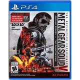 Ps4 Metal Gear V The Definitive Experience Usado