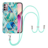 Funda De Teléfono Tpu Verde Para Motorola Moto G30/g20/g10/g