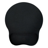 Mouse Pad Ghia Con Descansa Muñecas 25 X 21.5 Centimetros Color Negro Almohadilla De Gel