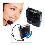 Amplificador De Voz Megafone Com Microfone E Rádio Fm Aula