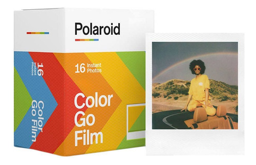 Polaroid Go Color Film Paquete Doble(16 Fotos) Película Inst