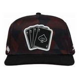 Gorra Jc Poker Burgundy Visera Plana 