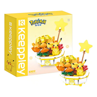 Figura Armable Pikachu Bonsai Pokemon Keeppley | MercadoLibre