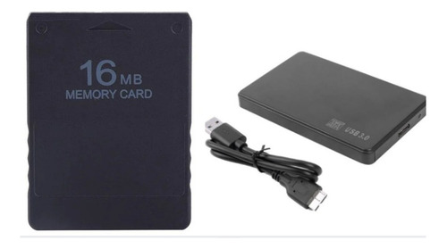 Memory Card Opl + Disco Duro 200gb Ps2
