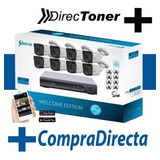 Kit Seguridad Dvr 8ch + 8 Cámaras Full Hd 1080p Q