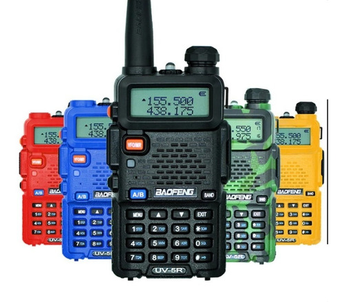 Radio Ht Dual Band(uhf+vhf) Baofeng Uv-5r + Fone Pronta Ent!