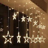 Serie Luces Estrellas Led  3 M Bodas Navidad Blanca, Calida 