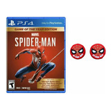 Spiderman Game Of The Year Edition Ps4 Nuevo Físico + 2grips