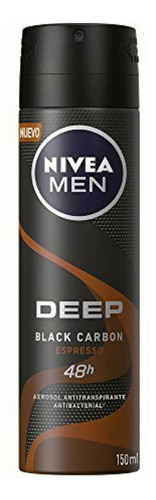 Nivea Men Antitranspirante Hombre Deep Espresso Spray, 150ml