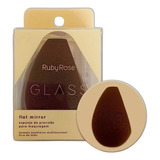 Esponja De Maquiagem Flat Mirror Linha Glass Da Ruby Rose