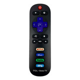 Controle Remoto De Tv Tcl Roku Rc280 Para Led Hdtv Com Amazo