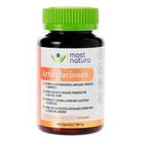 Most Natura Articulaciones Colágeno Glucosamina 60 Caps Sabor Sin Sabor