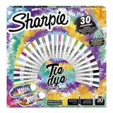 Marcadores Sharpie Ruleta X30 Colores Tie Dye 