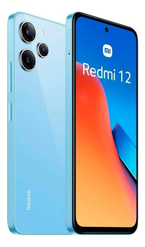 Celular Xiaomi Redmi 12 4gb Ram 128gb Azul Celeste  + Nf