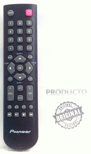 Control Original Para Tv Lcd Led Marca Pioneer