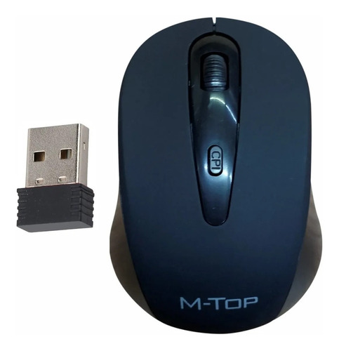 Mouse Inalambrico 2.4ghz 1200cpi Usb Optico Ergonomico Mause