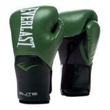 Guantes De Boxeo Everlast 14 Oz Verde Militar