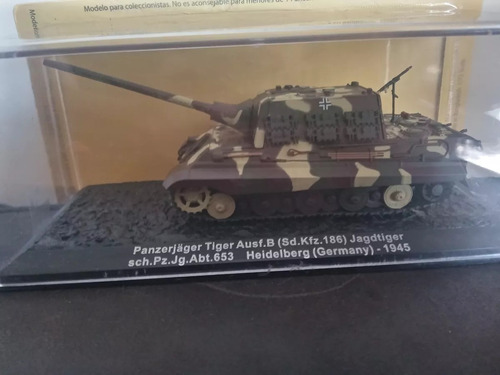 Tanques Segunda Guerra Mundial - Panzerjager Tiger 186