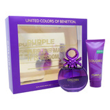 Perfume Benetton United Colors Morado Para Mujer 80ml