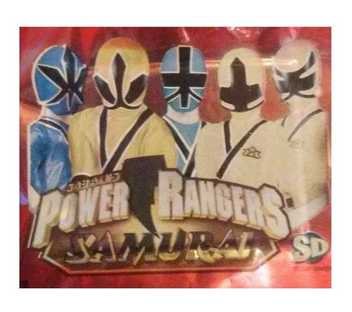 Figuritas Power Rangers Samurai X 10 Sobres. Rey