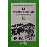 La Postmodernidad Jean-francois Lyotard