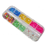 Decoraciones Para Uñas Manicure Nail Art Cristales Neon