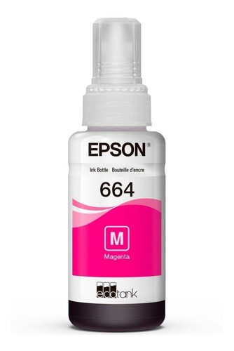 Tinta Epson T664 Ecotank Tinta Continua L120 L310 L380 L375 L395 L495 L575 L1300