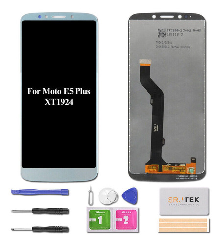 Pantalla Digitalizadora Lcd Táctil Para Motorola Moto E5 Plu