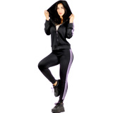 Conjuntos Deportivo Casuales Mujer Legging Y Blusa Stretch 