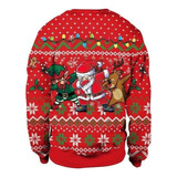 Sueter Navideño Ugly Sweater Navidad Pareja 2pcs