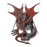 Placa De Pared Escultura Dragón Espiral 12.5 Pulgadas