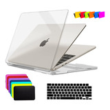 Kit Case Macbook Air 13 A2681 A3113 + Bag + Película Teclado