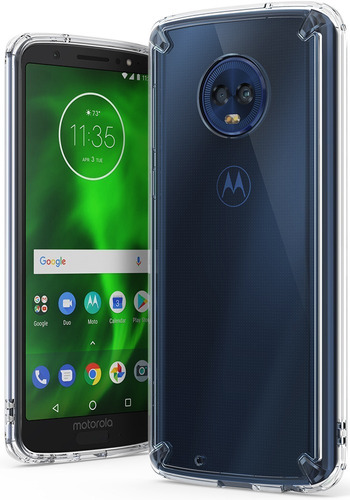 Funda Para Motorola Moto G6 Ringke Fusion Anti Impacto