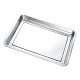 Charola Bandeja Hornear Acero Inoxidable Cocina 60 X 40 Cm