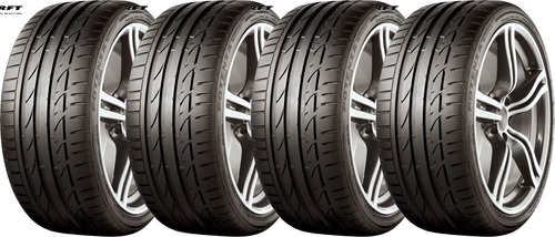 Kit De 4 Neumáticos Bridgestone 225/50r17 94w Potenza S001 Rft Sm P 225/50r17 Run Flat 94