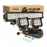 Nilight Zh002 Barra De Luz Led Todoterreno De 20 Pulgadas,