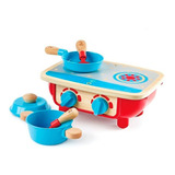 Juego De Cocina Para Niños Pequeños Hape (juegos De Madera) Color Multicolor