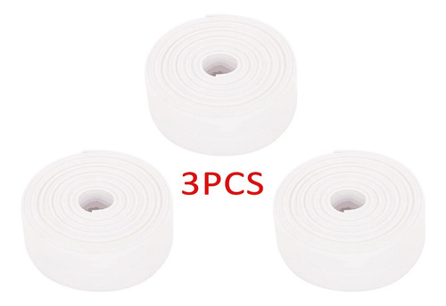 3pcs Impermeável Pvc Mold-proof Fita Adesiva Cozinha